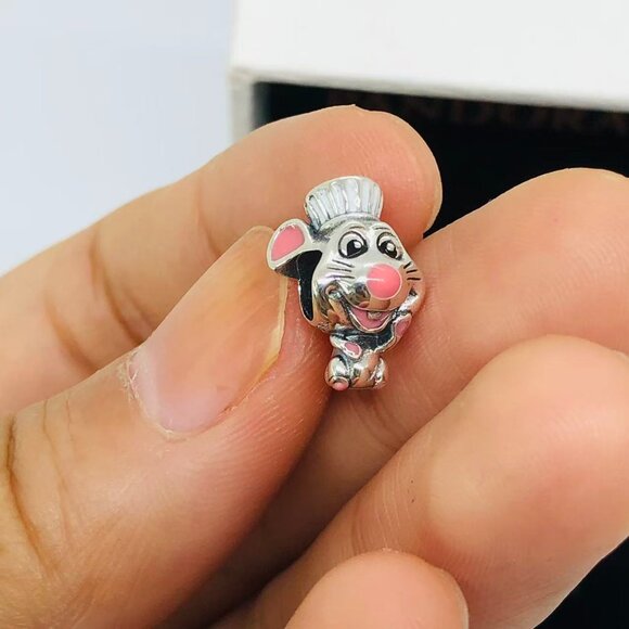 ✨🔥Pandora Disney Pixar Ratatouille Remy Charm Sterling silver - Picture 1 of 5